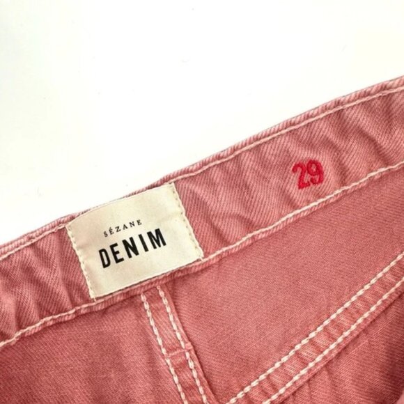 Sezane Brut Sexy Jeans in Pink - Picture 8 of 8
